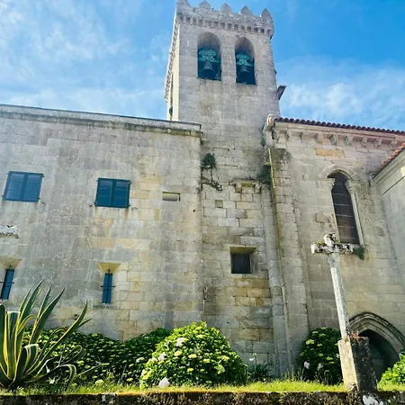 Apartmán Holibai Cousina, Tranquilo Y Comodo Apto Con Parking, Baiona, Galicia